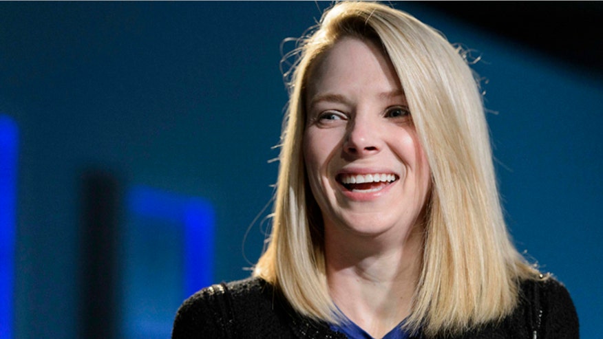 Switzerland Davos Yahoo Mayer.jpg